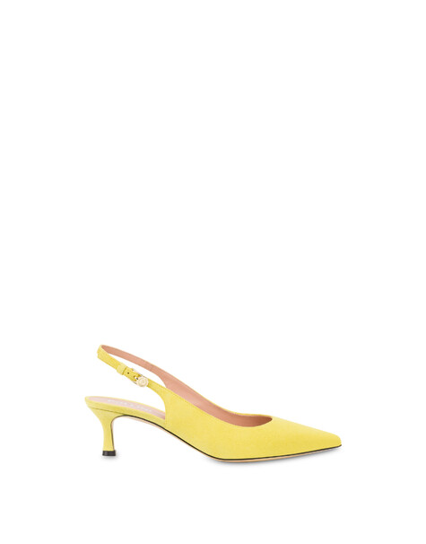 Slingback Aria In Pelle Cedro