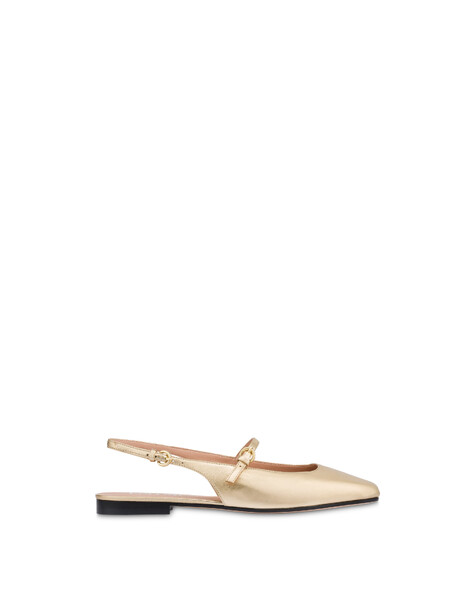 Slingback Ballet Aus Nappaleder 