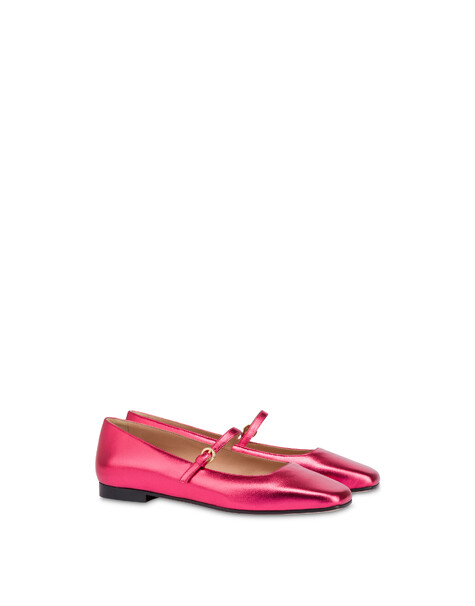 Ballerina Flat Ballet In Nappa Loto