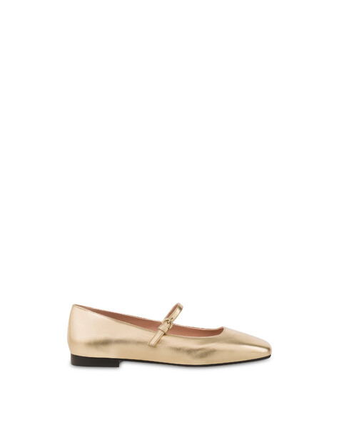 Ballerina Flat Ballet In Nappa Sand