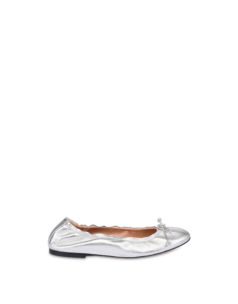 Ballerina Ballet In Nappa Argento