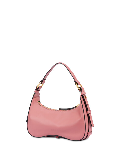 Kleine Hobo-tasche Identity Aus Kalbsleder Orchideenfarbe