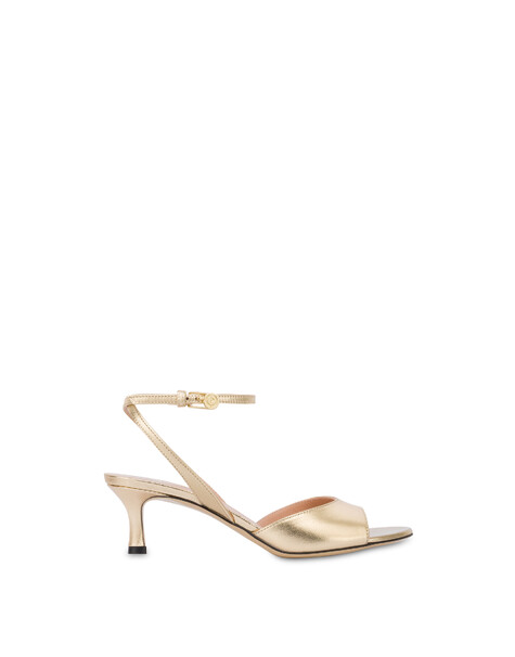 Sandalo Aria In Nappa Laminata Sand