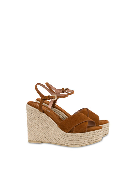 Sandalo Sabrina In Crosta Legno