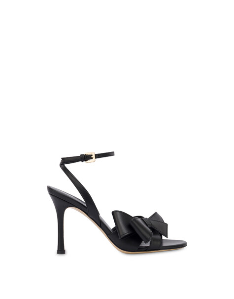 Sandalo Butterfly In Vitello Nero