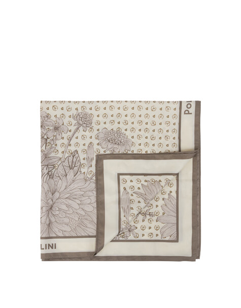Foulard Heritage Botanical Avorio