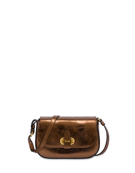 Crossbody Bag Fence Small Aus Laminiertem Kalbsleder 
