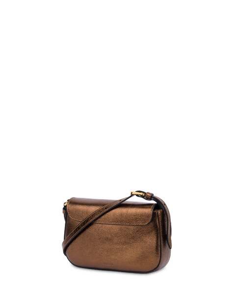 Crossbody Bag Fence Small Aus Laminiertem Kalbsleder 