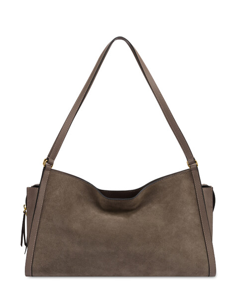 Schultertasche Empire Aus Spalt- Und Kalbsleder 