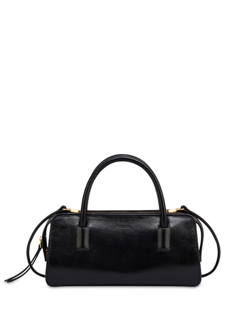 Handtasche Lady Small Aus Glänzendem Kalbsleder 
