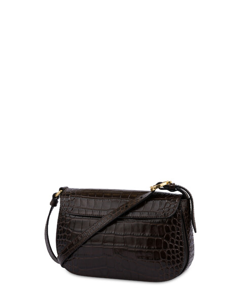 Crossbody Bag Fence Mit Krokodildruck 