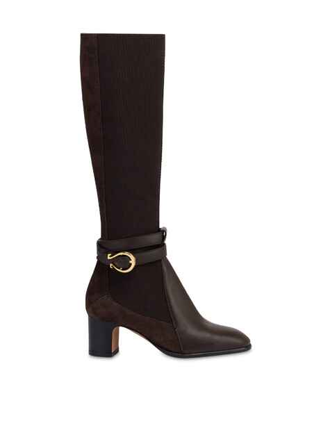 Stiefel Empire Aus Kalbs- Und Spaltleder 