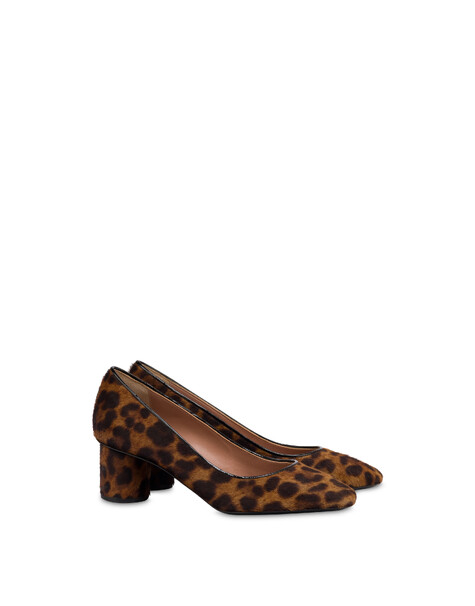 Pumps Sofia Aus Ponyleder Mit Leoparden-print 