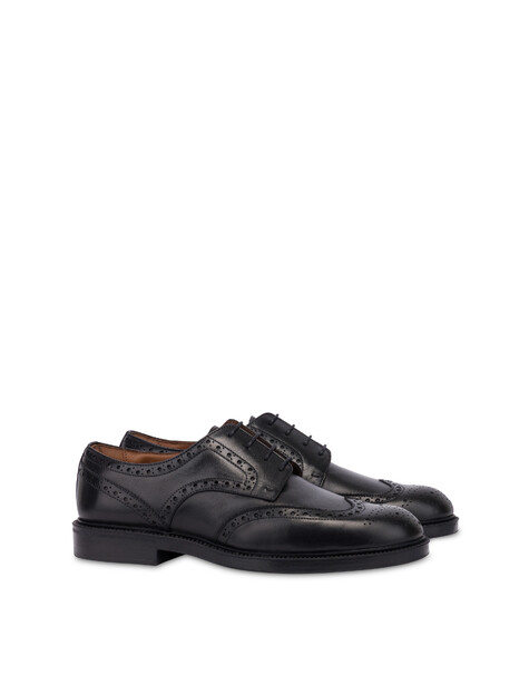 Derby Flexy In Vitello Nero