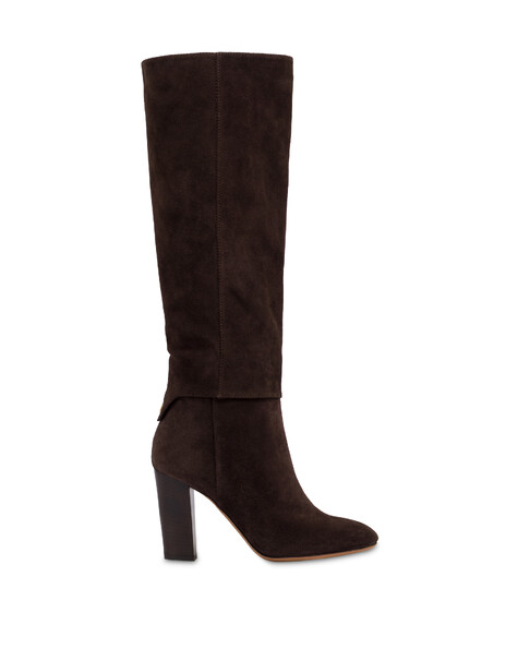 Stiefel Winston Aus Spaltleder 
