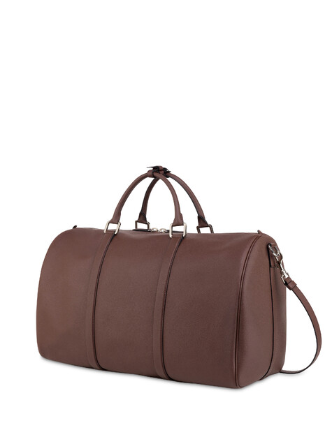 Borsa Da Viaggio In Vitello Marrone