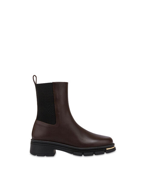 Comfy-stiefeletten Aus Kalbsleder 