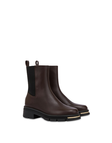 Comfy-stiefeletten Aus Kalbsleder 