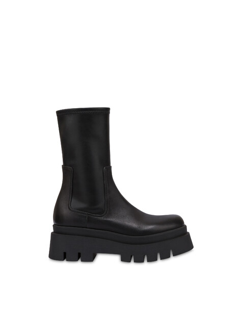 Stiefelette „ground“ Aus Weichem Pu 