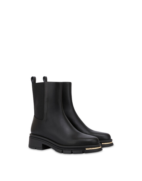 Stivaletto Comfy In Vitello Nero