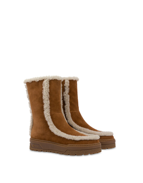 „ice Cracker“-stiefel Aus Spaltleder 
