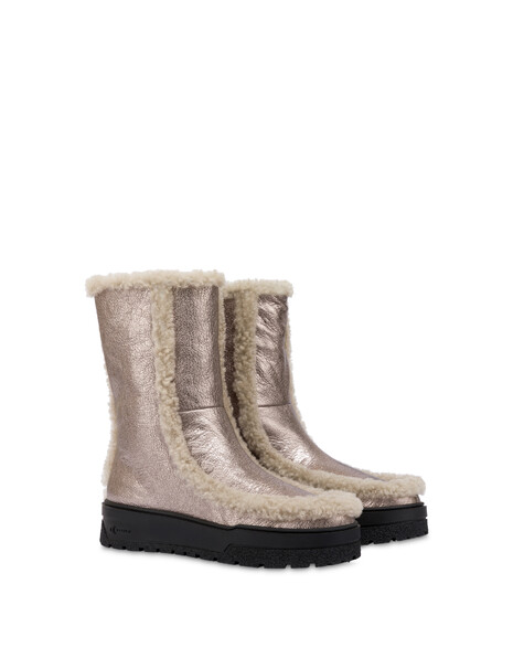 „ice Cracker“-stiefel Aus Metal-ziegenleder 