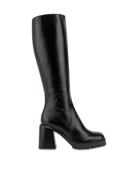 Stiefel „anna“ Aus Kalbsleder 
