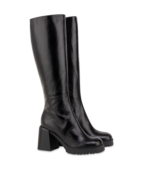 Stiefel „anna“ Aus Kalbsleder 