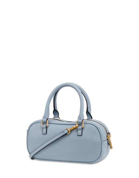 Bowling Bag Bon Bon In Soft Pu Cielo