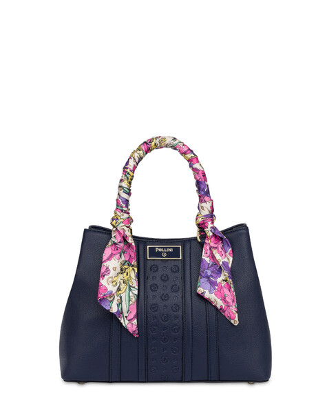 Handle Bag Lirio Small In Soft Pu Navy/navy