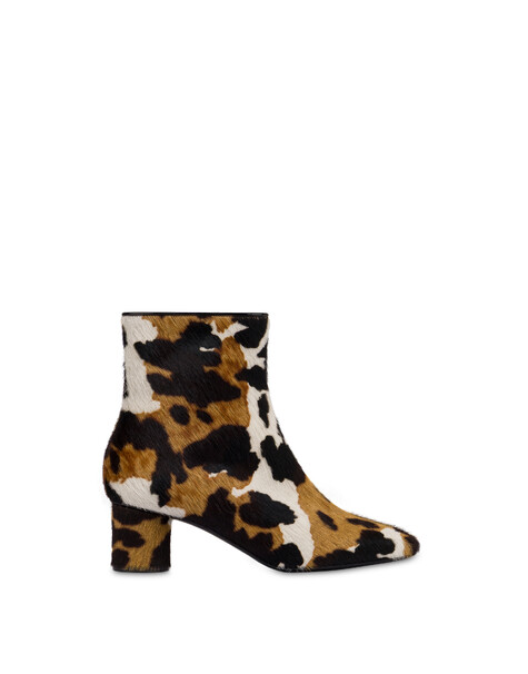 Stiefelette Sofia Aus Bedrucktem Ponyleder 
