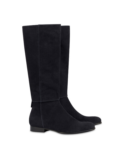 Stiefel Winston Flat Aus Spaltleder 