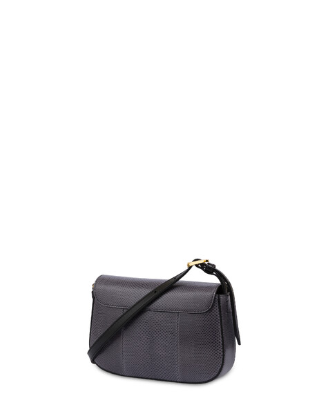Crossbody Bag Fence Small Re-archive In Vitello /nero