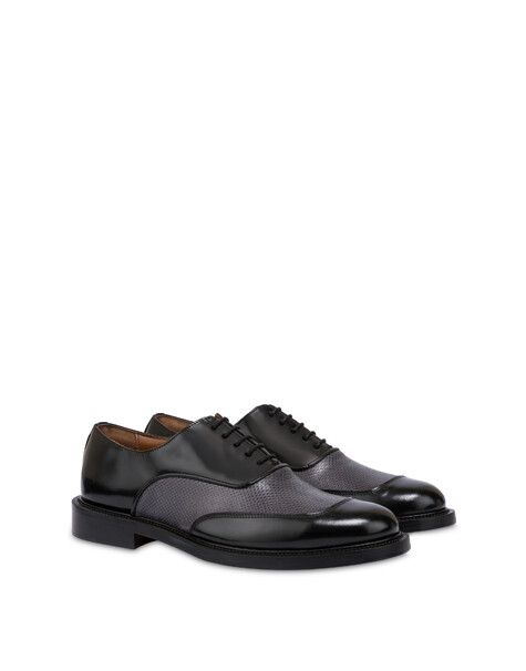 Derby Re-archive In Vitello Nero/grigio
