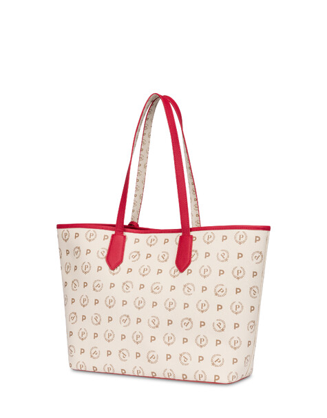 Shopping Bag Heritage Summer Capsule Avorio/rosso