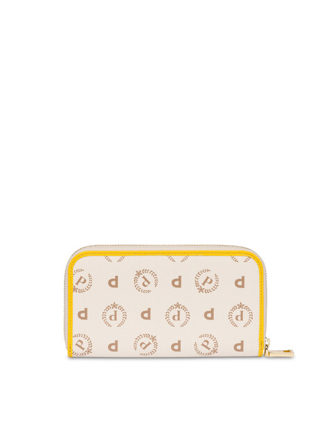 Portafoglio Zip Around Heritage Summer Capsule Avorio/giallo