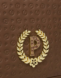 Borsa a spalla con tracolla regolabile Heritage Logo Embossed Photo 5