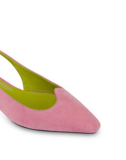 Ballerina slingback in nappa Cote d'azur Photo 4