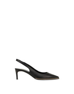 Attitude Nappa leather slingbacks Photo 1