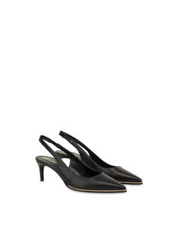 Attitude Nappa leather slingbacks Photo 2