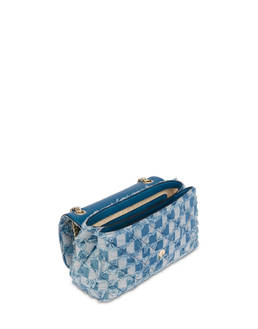 Schultertasche Waltzer Night aus Denim-Check Photo 4