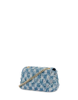 Kleine Tasche aus Denim Check Waltzer Night Photo 3