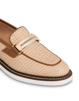 Mannish raffia loafers Photo 4