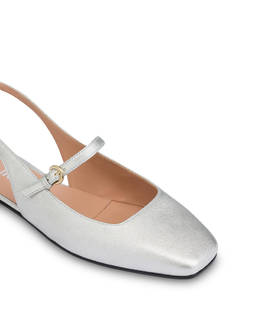 Ballerinas Slingback aus laminiertem Nappaleder Nina Photo 4