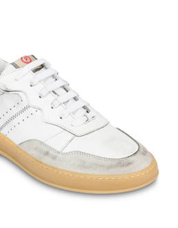 Tennis Club calfskin and split-leather sneakers Photo 5