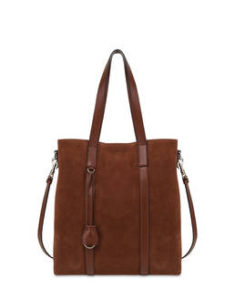 The New Touch tote bag in nubuck leather Photo 1