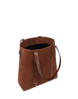 The New Touch tote bag in nubuck leather Photo 4