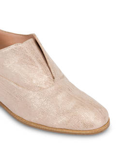 Pollini Flexy Slip-on in Metallic Suede Photo 4