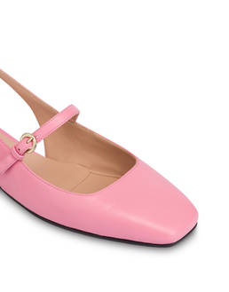 Nina Nappa Leather Slingback Ballerinas Photo 4