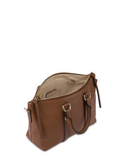Borsa doppio manico in vitello Minimal Small Photo 4